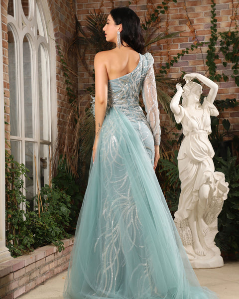 Evening Gown: Style JC1049 - Opulent Empire