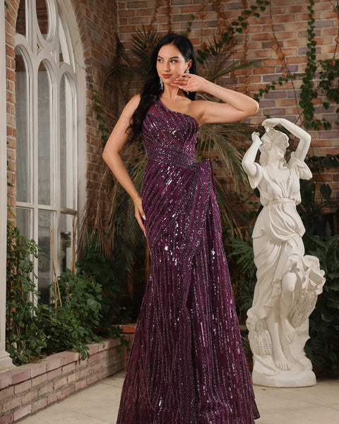 Evening Gown Style 26041 - Opulent Empire