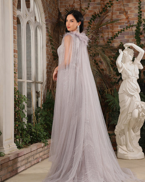 Evening Gown: Style JC1044 - Opulent Empire