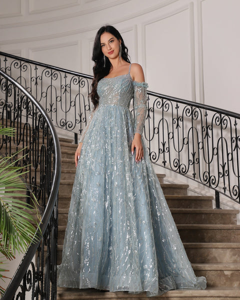 Evening Gown: Style 23011 - Opulent Empire