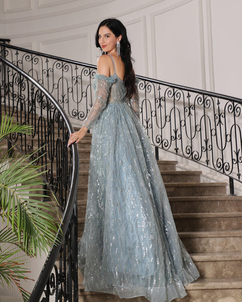 Evening Gown: Style 23011 - Opulent Empire