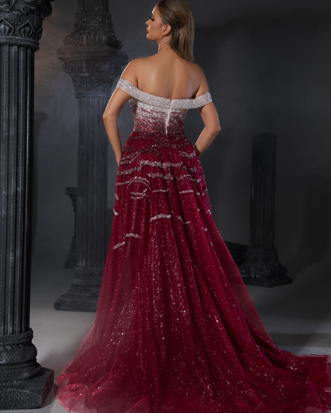 Evening Gown : Style HM139 - Opulent Empire