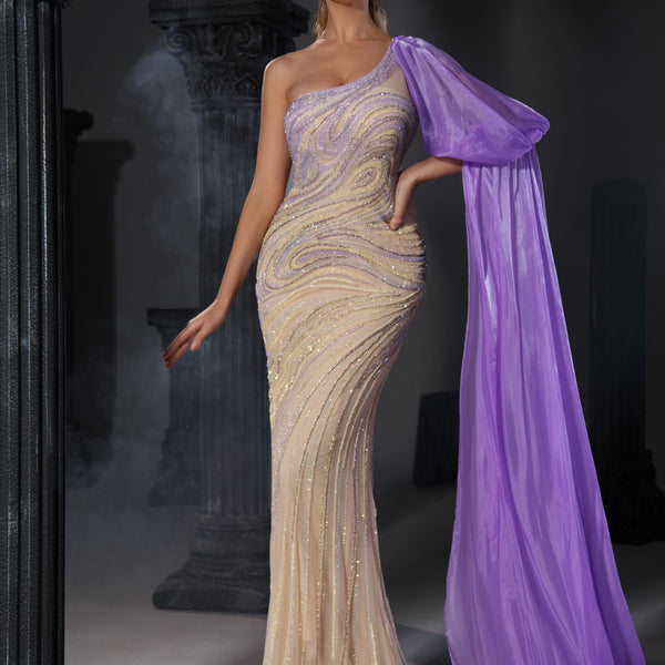 Evening Gown : Style HM045 - Opulent Empire