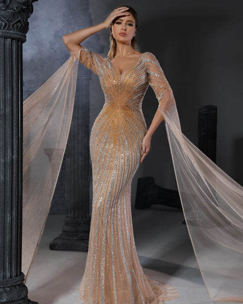Gown Style HM031 - Opulent Empire