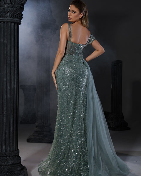 Evening Gowns: Style 5294 - Opulent Empire