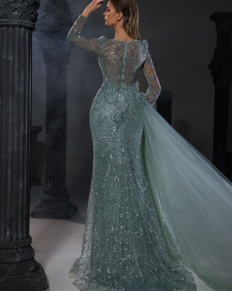 Evening Gown: Style 22101 - Opulent Empire