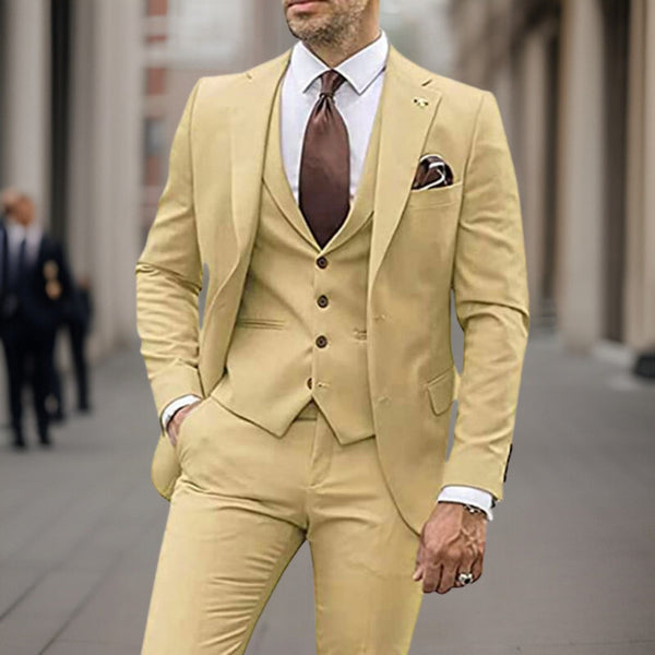 Danielius™ | Premium Business Suit 3-Piece Suit Set