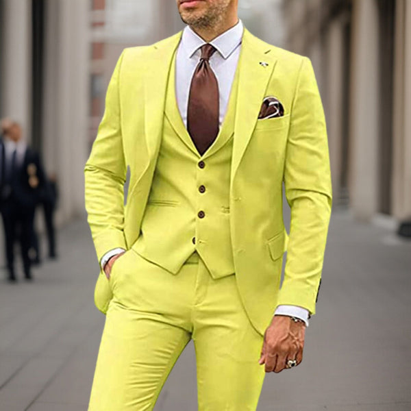 Danielius™ | Premium Business Suit 3-Piece Suit Set