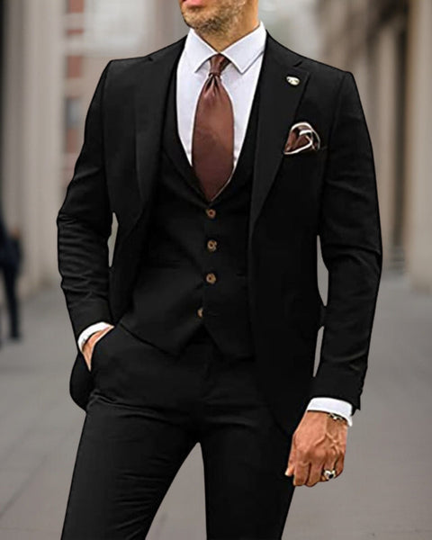 Danielius™ | Premium Business Suit 3-Piece Suit Set