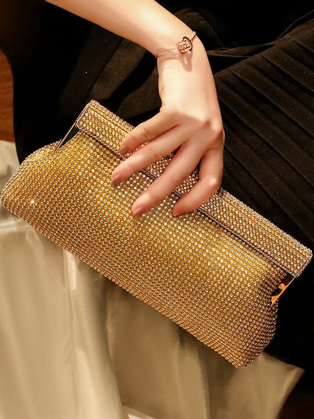 Glitz Diamonds Clutch Bag - Opulent Empire