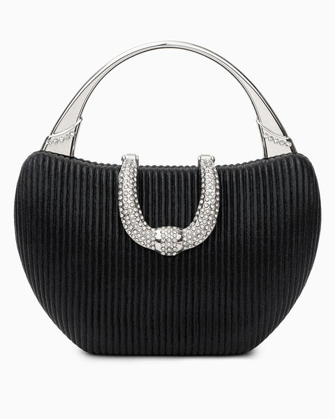 Fancy Metallic Evening Handbag - Opulent Empire