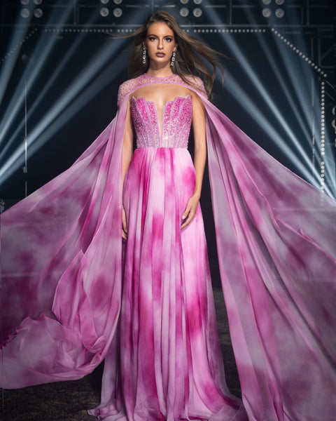 Evening Gown : Style HM223 - Opulent Empire