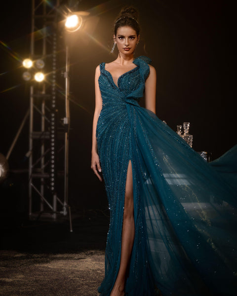 Evening Gown: Style HM148 - Opulent Empire