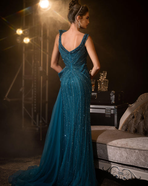 Evening Gown: Style HM148 - Opulent Empire