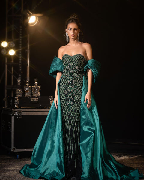 Evening Gown: Style HM120 - Opulent Empire