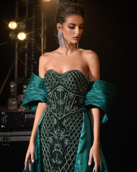 Evening Gown: Style HM120 - Opulent Empire