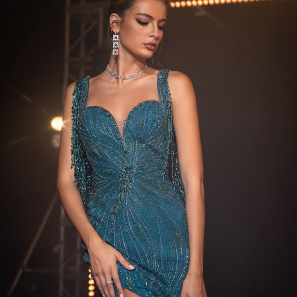 Evening Gown: Style HM152 - Opulent Empire