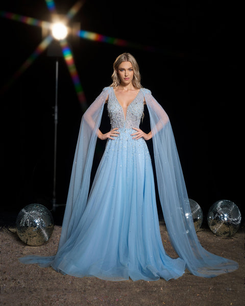 Evening Gown: Style HM259 - Opulent Empire