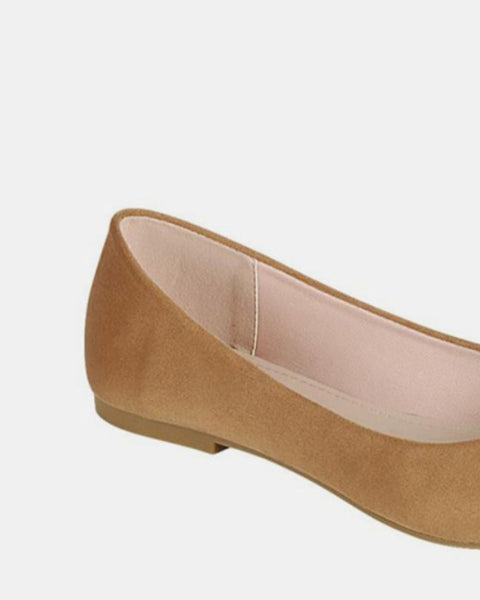 Forever Link Pointy Toe Slip On Flat Loafers - Opulent Empire