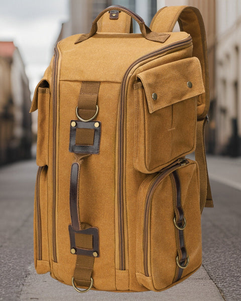 Andrew™ | Hochwertiger Reise Segeltuchrucksack - Opulent Empire