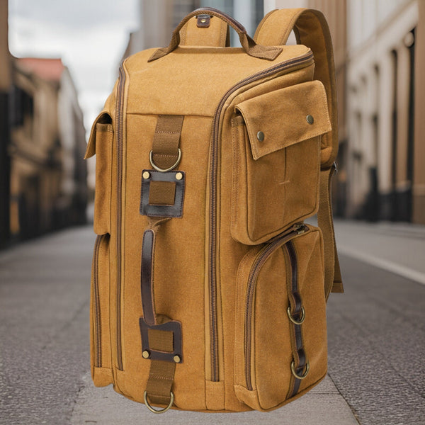 Andrew™ | Hochwertiger Reise Segeltuchrucksack - Opulent Empire