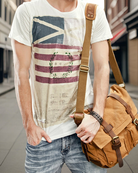 Armand™ | Hochwertige Canvas Kuriertasche - Opulent Empire