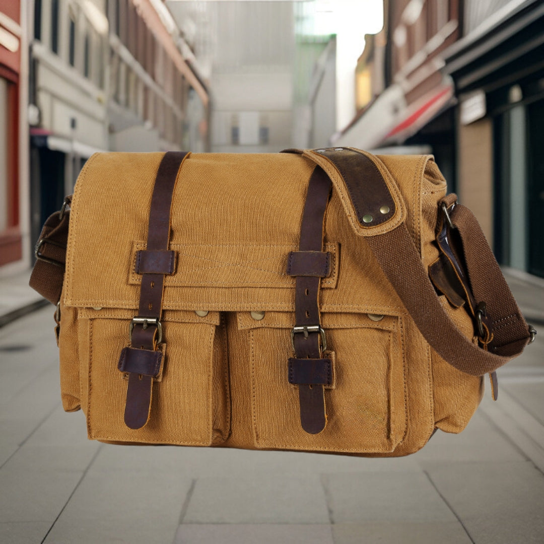 Armand™ | Hochwertige Canvas Kuriertasche - Opulent Empire