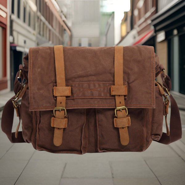 Armand™ | Hochwertige Canvas Kuriertasche - Opulent Empire