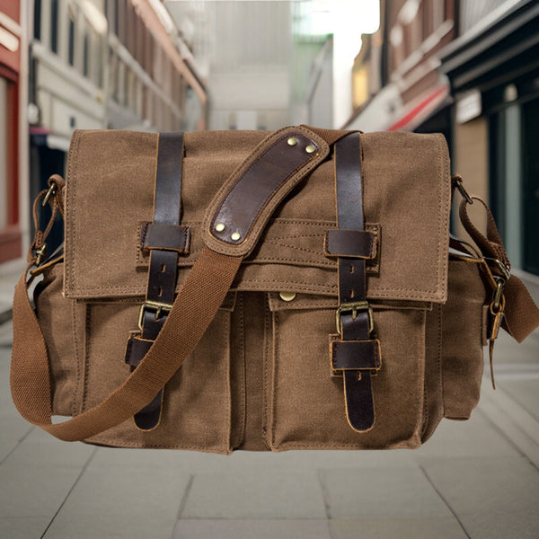 Armand™ | Hochwertige Canvas Kuriertasche - Opulent Empire