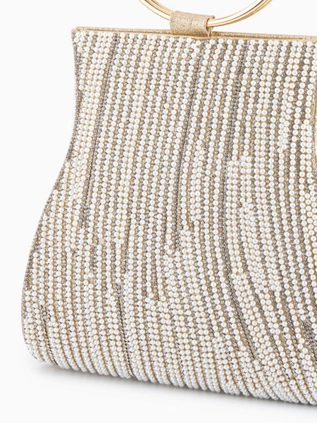 Meghan Rhinestones Handbag - Opulent Empire