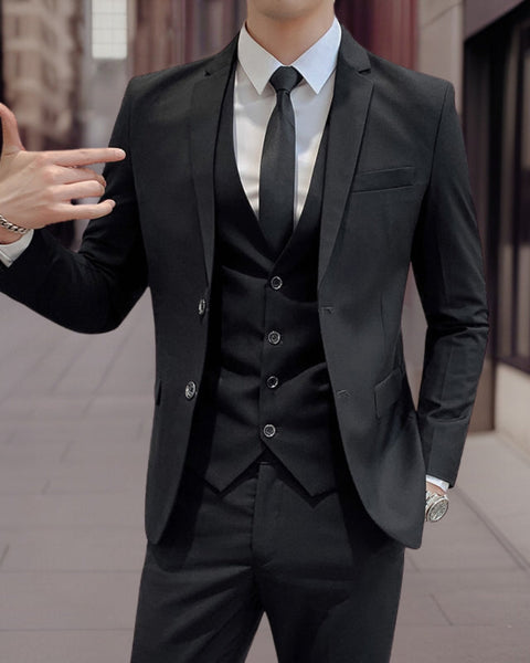 Theodoros™ | Luxurious 3-Piece Business Suit