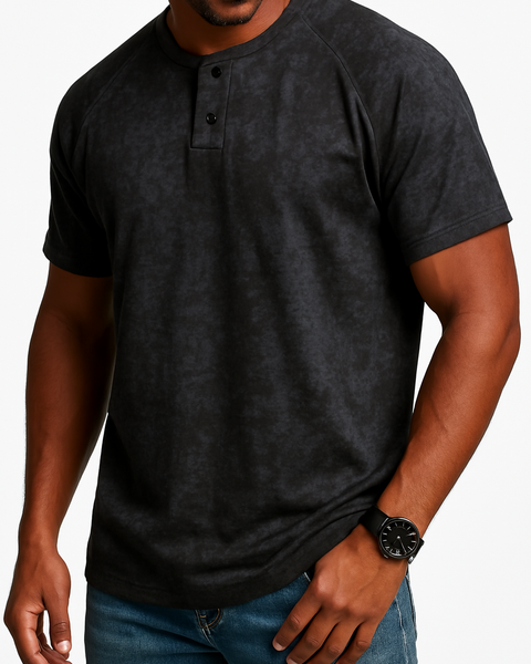 Men's Full Size Round Neck Short Sleeve T-Shirt Plus Size - Opulent Empire