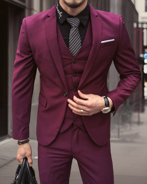 Benedikt™ | Finest 3-Piece Slim Suit