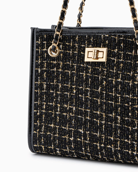 Plaid Shoulder Bag - Opulent Empire