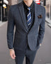 Hubert™ | Luxurious 3-Piece Checkered Suit