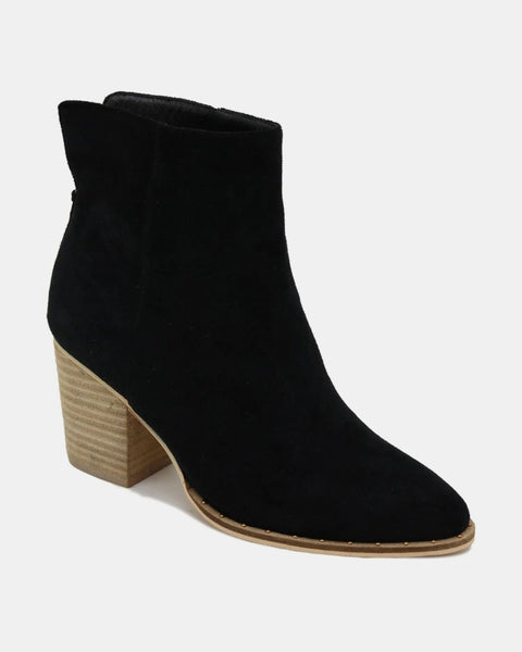Beast Fashion Suede Point Toe Ankle Booties - Opulent Empire