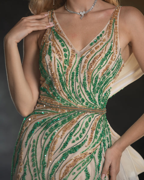 Evening Gown: Style HM119 - Opulent Empire