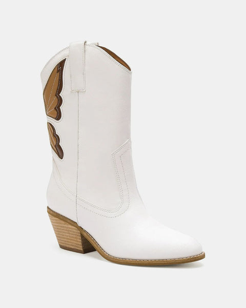 Beast Fashion Butterfly Cut Detail Point Toe Boots - Opulent Empire