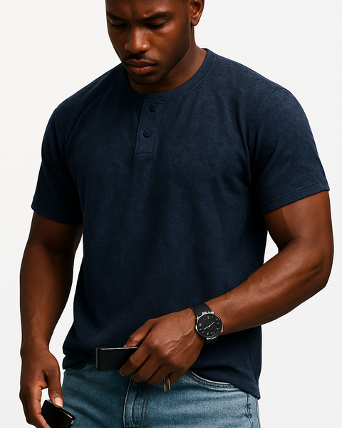 Men's Full Size Round Neck Short Sleeve T-Shirt Plus Size - Opulent Empire