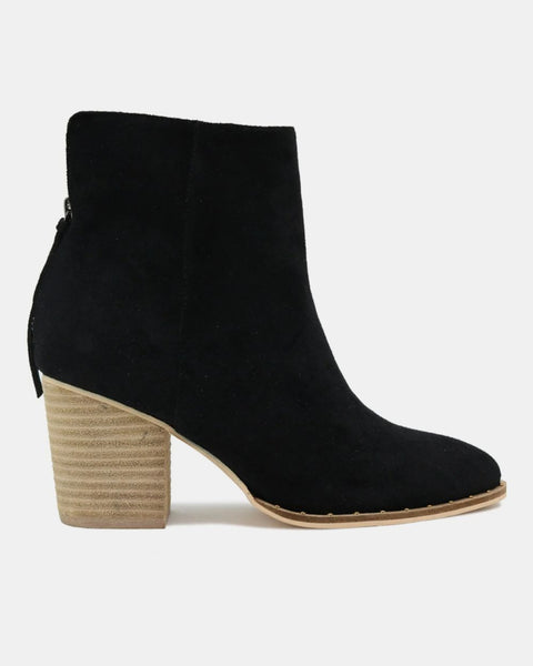 Beast Fashion Suede Point Toe Ankle Booties - Opulent Empire