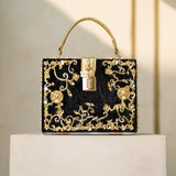 Acrylic Box Handbag - Opulent Empire