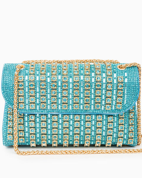 Chantal Diamond Clutch Bag - Opulent Empire