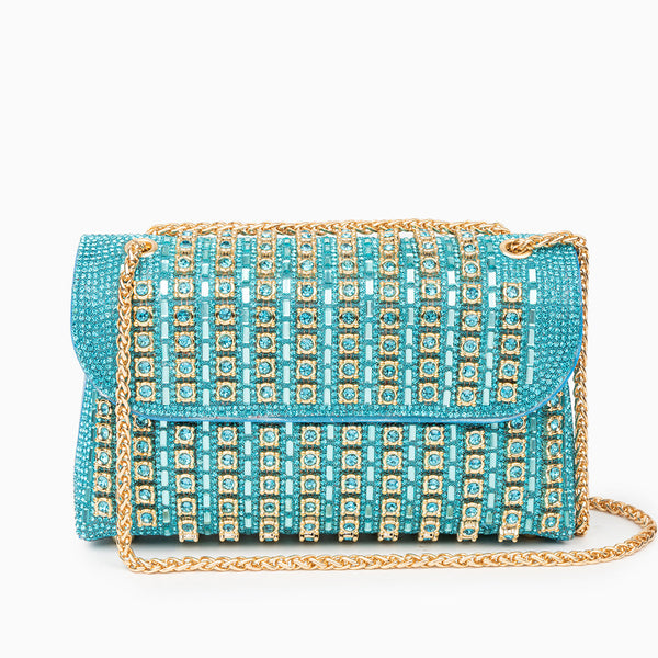 Chantal Diamond Clutch Bag - Opulent Empire