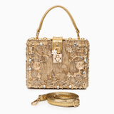 Acrylic Box Handbag - Opulent Empire