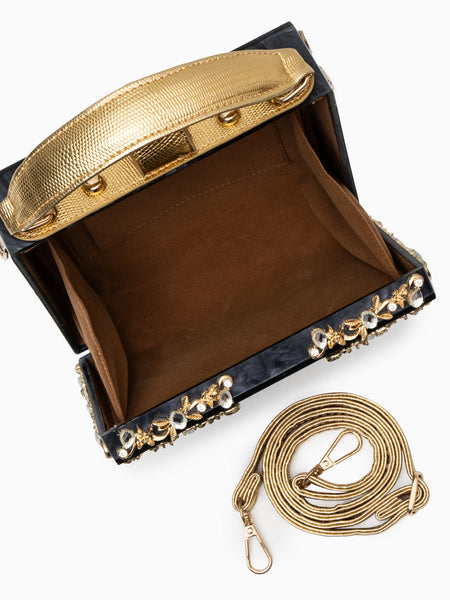 Acrylic Box Handbag - Opulent Empire
