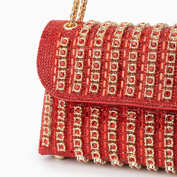 Chantal Diamond Clutch Bag - Opulent Empire
