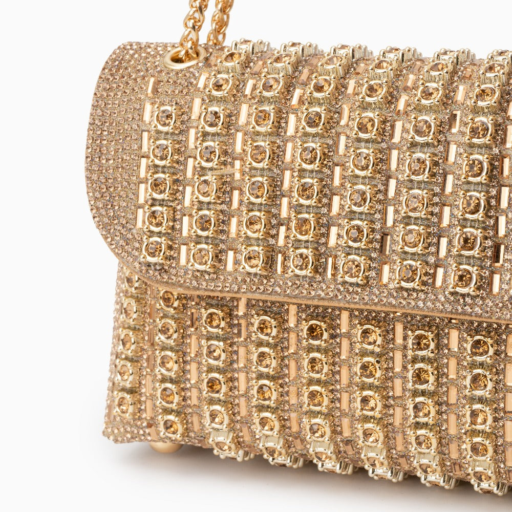 Chantal Diamond Clutch Bag - Opulent Empire