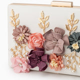 Juliet Flower Clutch Bag - Opulent Empire
