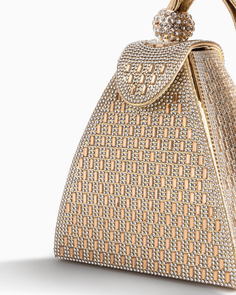Crystal Pyramid Handbag - Opulent Empire