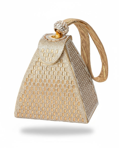 Crystal Pyramid Handbag - Opulent Empire